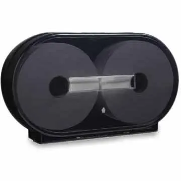 SJ-R4000TBK DISTRIBUTRICE DOUBLE PAPIER HYGIENIQUE JUMBO 9"