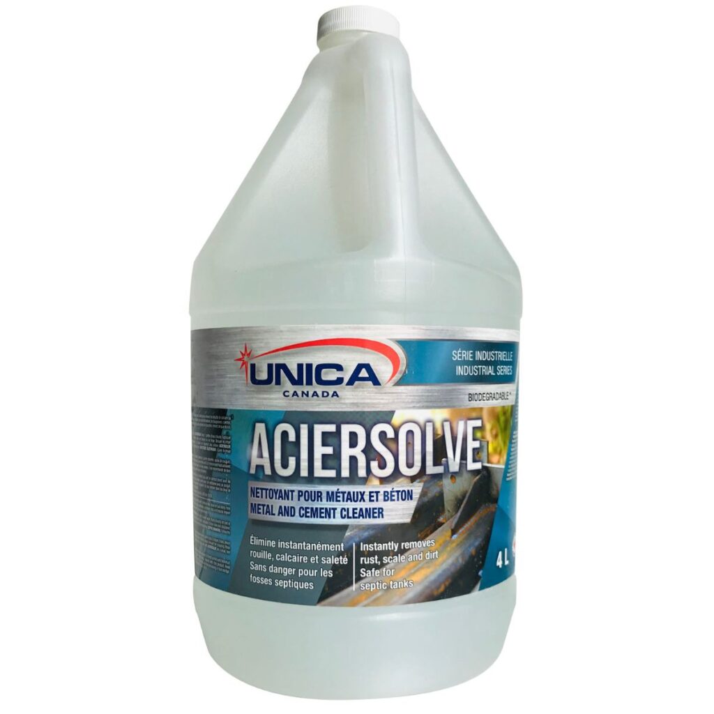 SOLU-SCRUB NETTOYANT ACIER INOXYDABLE ET CHROME CONCENTRÉ 4L