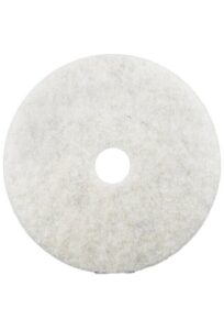 TAMPON 3M POLISSAGE BLANC 14''