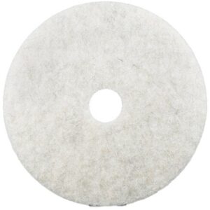 TAMPON 3M POLISSAGE BLANC 14''