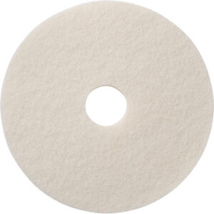 TAMPON 3M POLISSAGE BLANC 15''