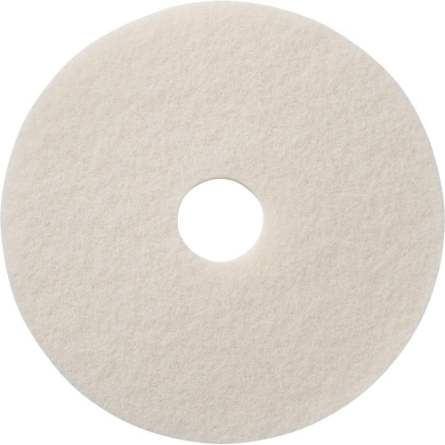 TAMPON 3M POLISSAGE BLANC 15''