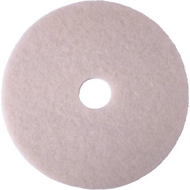 TAMPON 3M POLISSAGE BLANC 18''