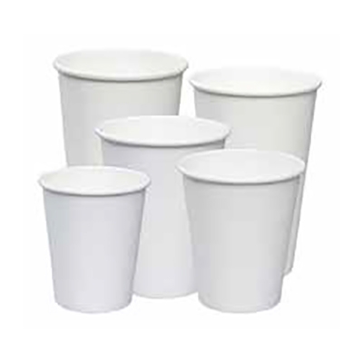 VERRE A CAFÉ BLANC 12OZ 1000/CSE (4-003839)