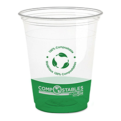 VERRE EN PLASTIQUE CLAIR PET RECYCLABE 20OZ (1000/CSE)