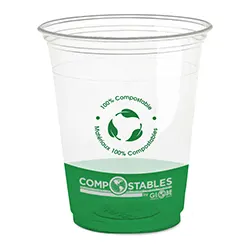 VERRE EN PLASTIQUE CLAIR PET RECYCLABE 20OZ (1000/CSE)