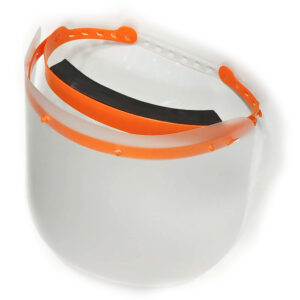 VISIERE DE PROTECTION (FACE SHIELD) ELASTIQUE BLANC