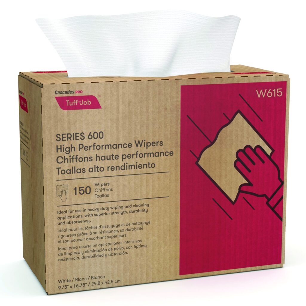 CHIFFON BLANC 6 BOITES POP-UP 150F — W615 (Cascades PRO)