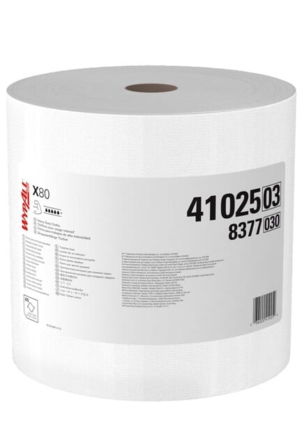 WYPALL X80 ROULEAU JUMBO BLANC 41025