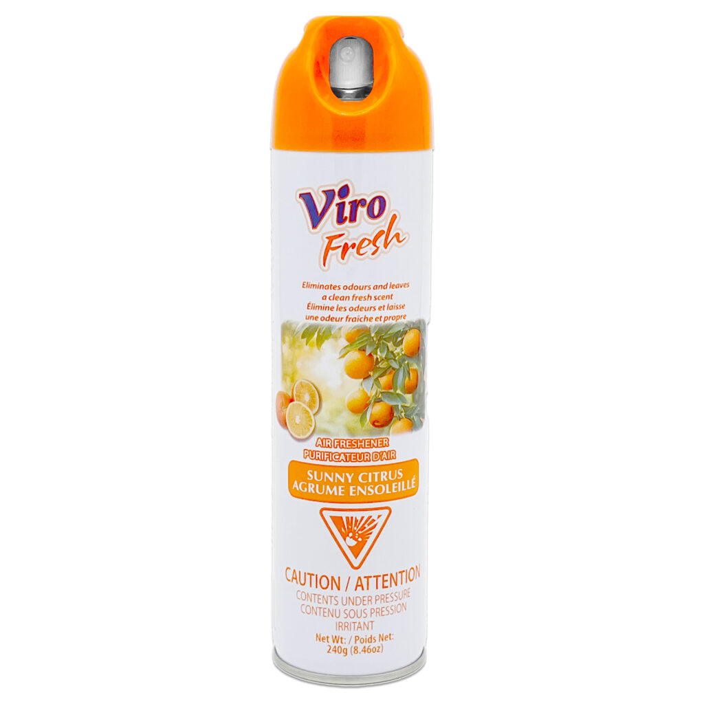 VIRO FRESH DÉSODORISANT AGRUME ENSOLEILLE 240GR