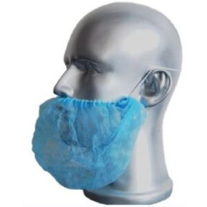 COUVRE-BARBE - 12 GSM (BLANC) 100/SACS