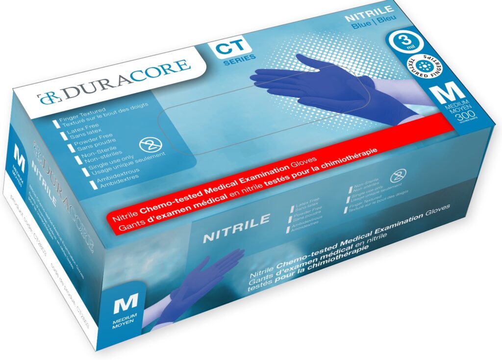 GANTS NITRILE COBALT 3MIL SERIE-CT 300/BTE MEDIUM