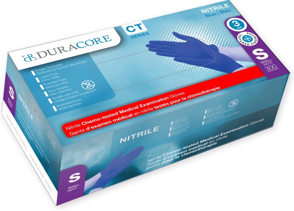 GANTS NITRILE COBALT 3MIL SERIE-CT 300/BTE SMALL