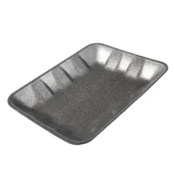 PLATEAU EN MOUSSE NOIRE #7H (00082-2) 15X5.19X0.75" 250/C
