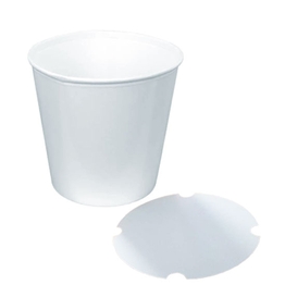 CARTON ROND BLANC CORRUGÉ PIZZA 12'' (100/CS) 4-006199