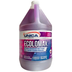 Nettoyant dégraissant antibactérien Unica Ecolomax (NECO04), 4 L