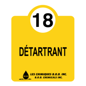 #18 PLUS BIO-ACID NETTOYANT ACIDE-AGENT DÉTARTRANT 4L