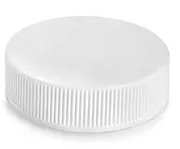 Bouchon blanc 28/400 pour contenants 1L, 750ml, 500ml, 250ml.