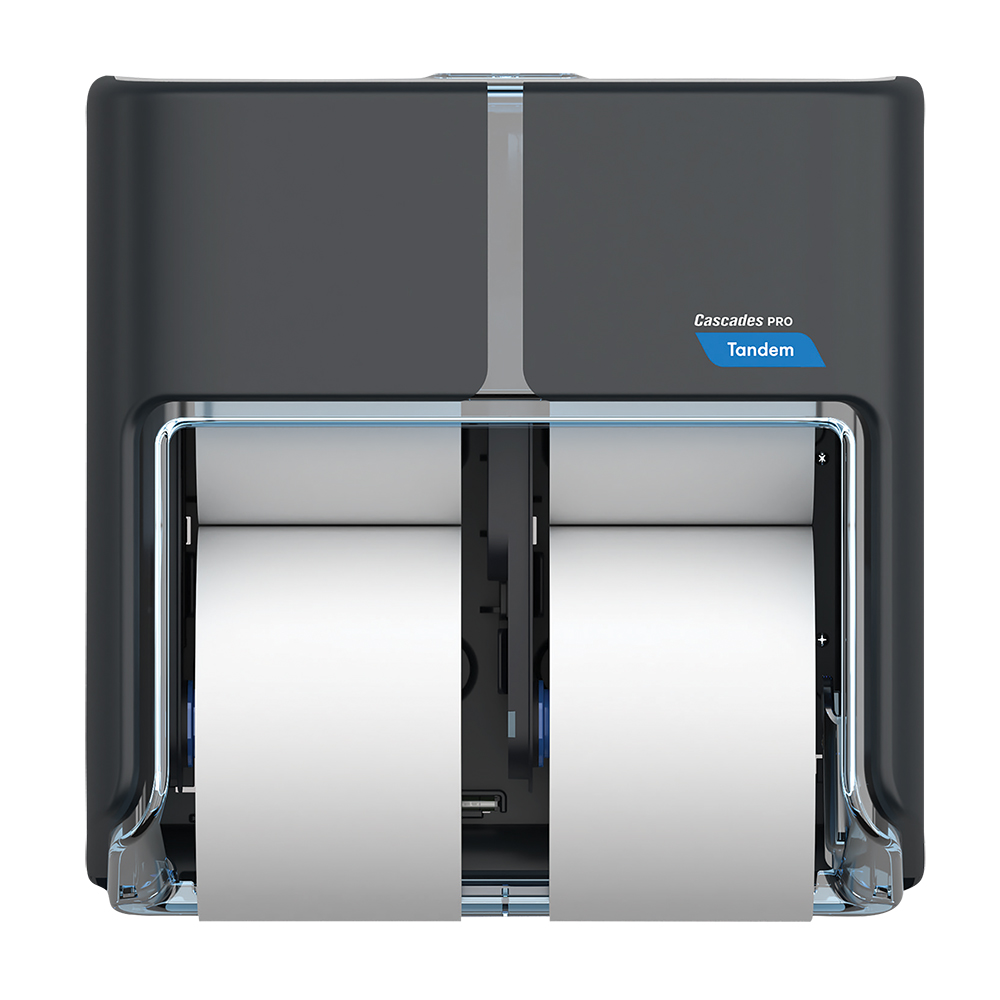 DISTRIBUTRICE PAP-HYG TANDEM DOUBLE POUR T350 GRIS — C314 (Cascades PRO)