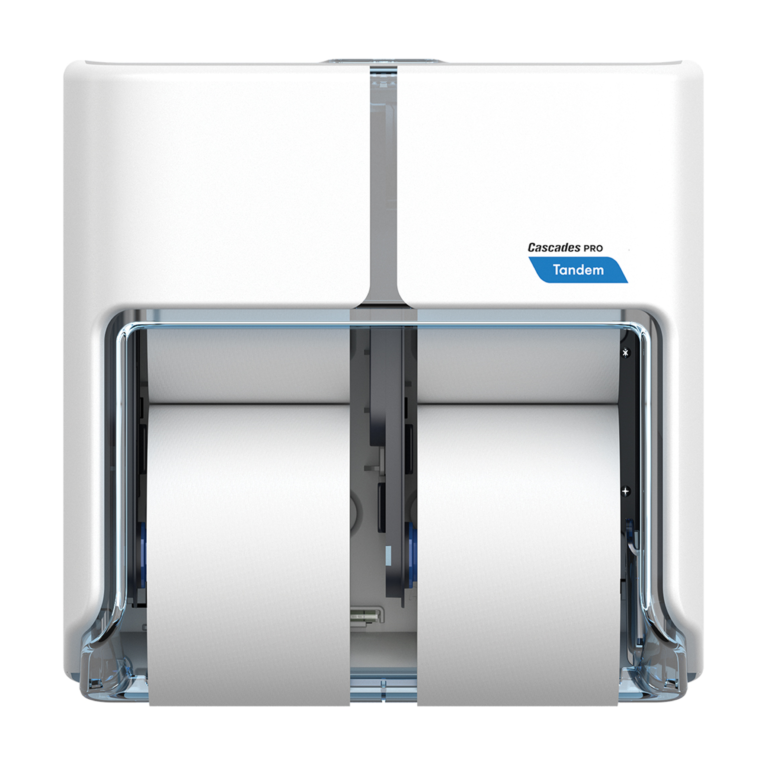 DISTRIBUTRICE PAP-HYG TANDEM DOUBLE POUR T350 BLANC — C315 (Cascades PRO)