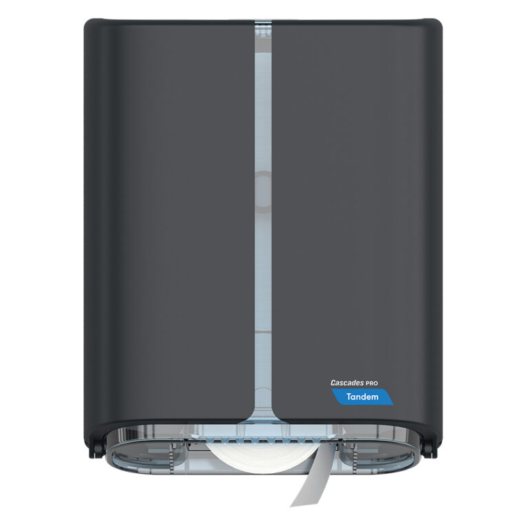 DISTRIBUTRICE PAP-HYG ROULEAU GÉANT SIMPLE NOIR C382 — C382 (Cascades PRO)