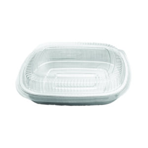 CONTENANT ALUMINIUM LISSE + COUVERCLE DOME 45OZ (50/CSE)