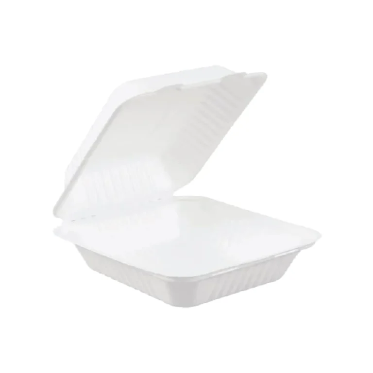 Contenant en bagasse 9x9 1 compartiment
