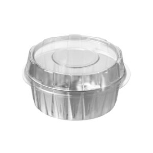 CONTENANT D'ALUMINIUM ROND 7" 4X125/CS (4-000227)