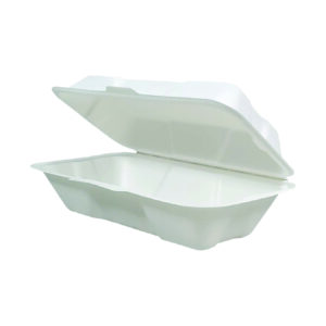 CONTENANT EN BAGASSE 8X4 (HOT-DOG) 500/CSE (4-005998)