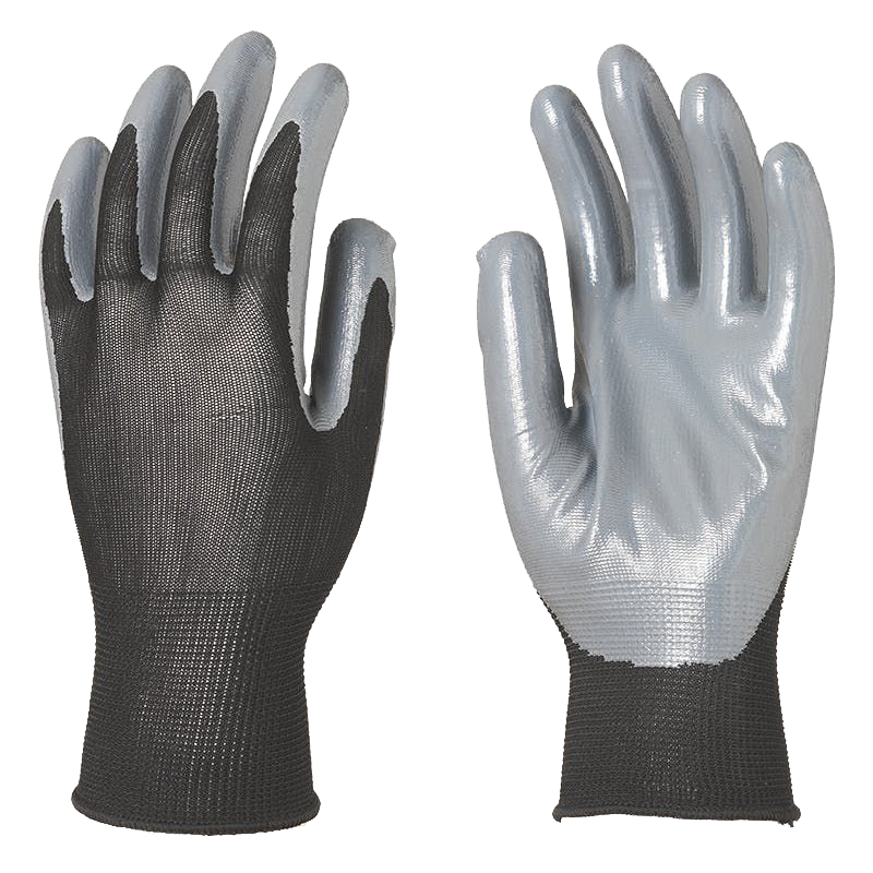 GANTS AKKA POLY GRIS PAUME NBR NOIR MOYEN