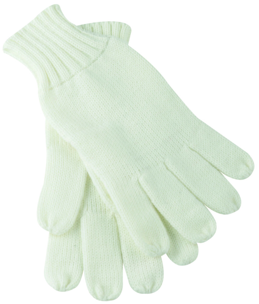GANTS EN TRICOT BLANC 900GR GRANDEUR:10