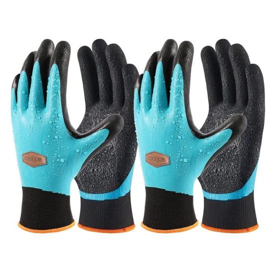 GANTS NITRILE IMPERMEABLE DOUBLÉ GR: 9