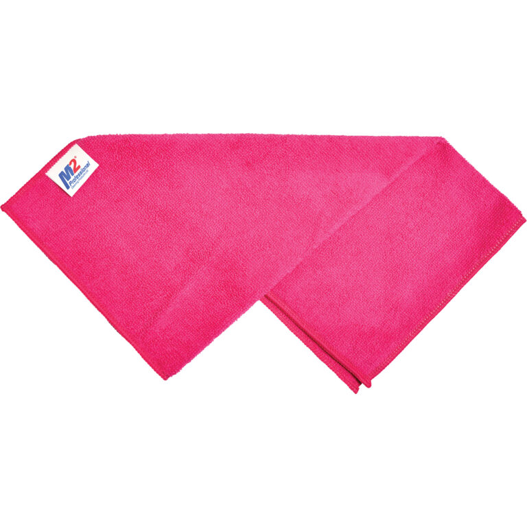 LINGE A VAISSELLE MICROFIBRE ROUGE 2/PQT (12459-11)