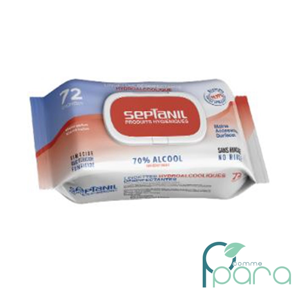 LINGETTES D'ALCOOL 70% BECTON DICKINSON 100/BTE