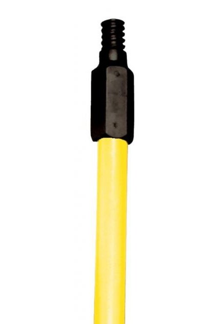 MANCHE ÉCONOMIQUE MÉTALLIQUE À BOUT FILETÉ JAUNE 36PO