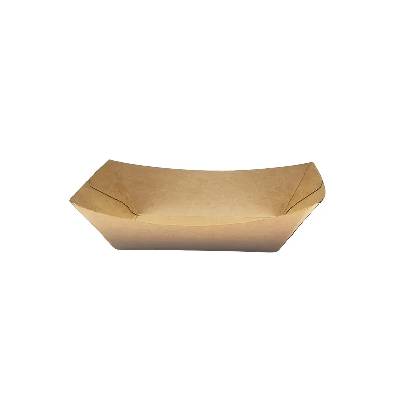 PLATEAU NOURRITURE CARTON KRAFT 1LB 1000/CSE