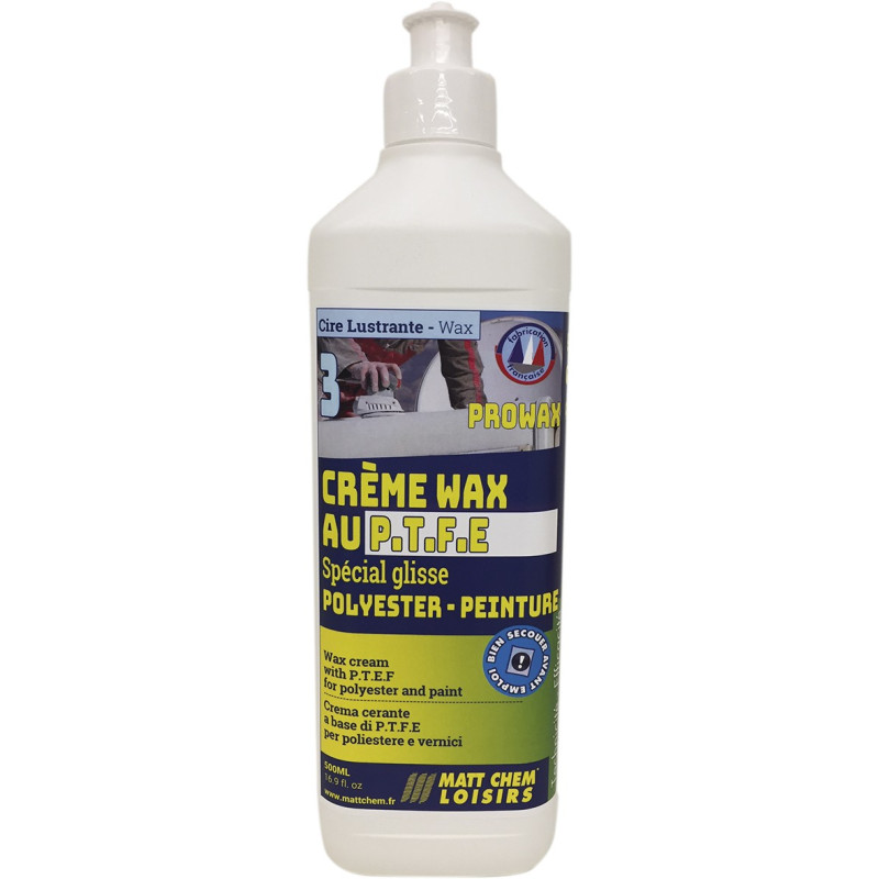 PRO WAX CREME CIRE POLY II 3.78L