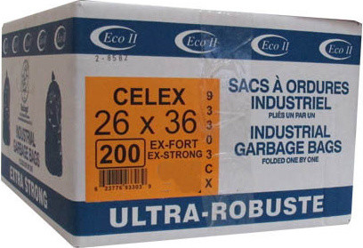 SAC POUBELLE EN ROULEAU 26X36 X-FORT 200/CSE
