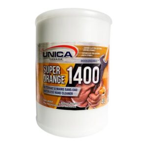 SAVON À MAIN GARAGE UNICA SUPER ORANGE 1400 4L JUG 1404J