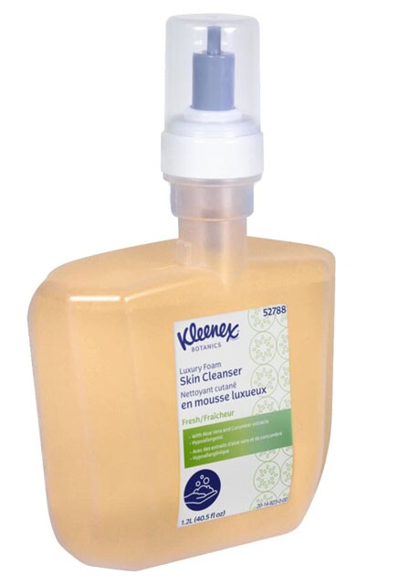 SAVON A MAIN KLEENEX CUTANE ANTIBAC EN MOUSSE LUXUEUX 1.5L