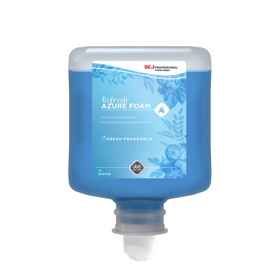 SAVON DEBONNAIRE AZUR MOUSSE 1.2L POUR DIST AUTO (3/CSE)