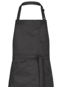 TABLIER BAVETTE NOIR 27X33.5