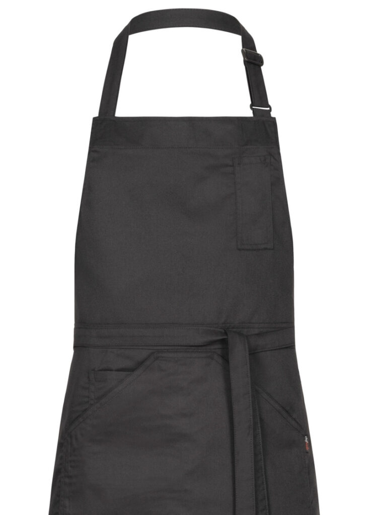TABLIER BAVETTE NOIR 27X33.5