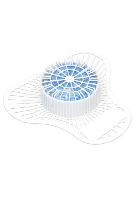 TAMIS URINOIR SPIRALE AVEC BOULE ECO-MAT SUPER LIME (SSLBIO)