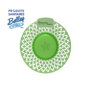 TAMIS URINOIR SPIRALE AVEC BOULE ECO-MAT SUPER LIME (SSLBIO)