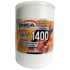 Nettoyant à mains sans eau Unica Super Orange 1400, format 500 ml