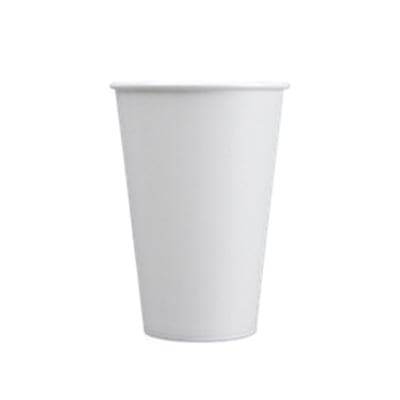 VERRE CARTON BOISSON FROIDE BLANC 20OZ (1000/CSE)
