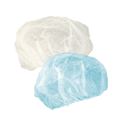 BONNET BOUFFANT - 12 GSM (BLANC) - 21" 100/SAC