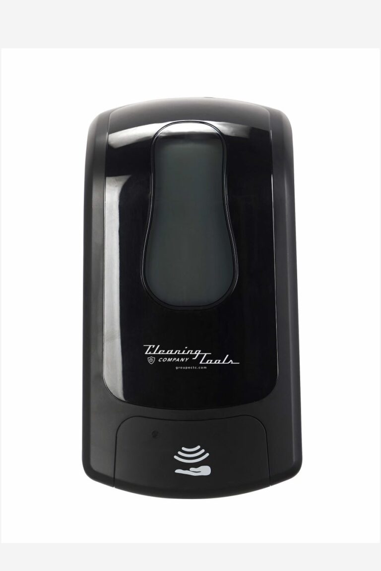 Distributeur automatique savon mousse noir Cleaning Tools capteur infrarouge
