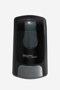 DISTRIBUTRICE SAVON LOTION VRAC MANUEL 1000ML NOIR-S1000RB